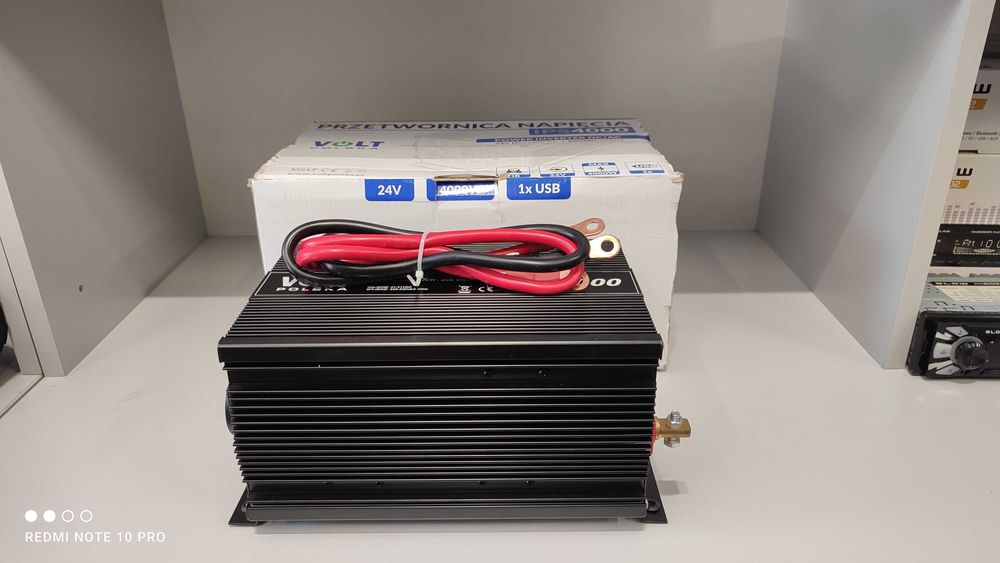 Przetwornica 24>230V VOLT IPS-4000/24 4000/2000W EM-AUDIO WYPRZEDAŻ