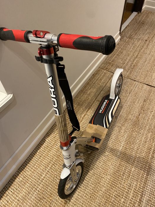 Hudora Big Wheel Air 205 hulajnoga pompowane koła 120 kg dla dorosłych