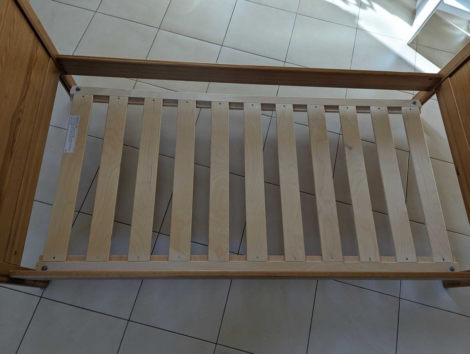 Drewniane Łóżeczko Mammas and Papas dziecięce 140*70- transformers