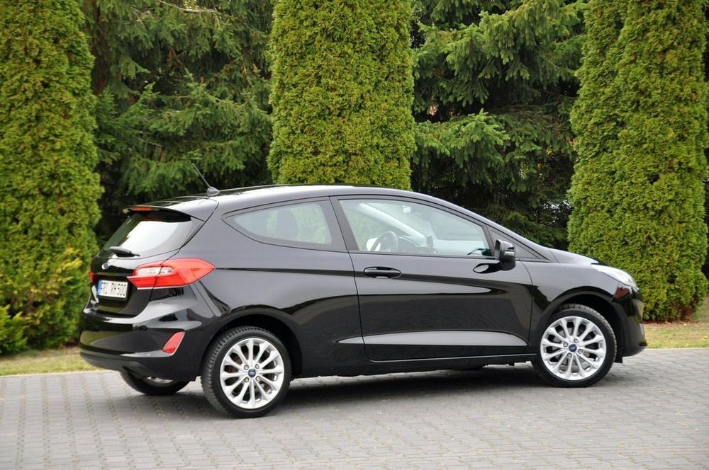 Ford Fiesta 1.1i(85KM)*Czarna*Klimatyzacja*Welur*I Właściciel*Alu 16"ASO Ford