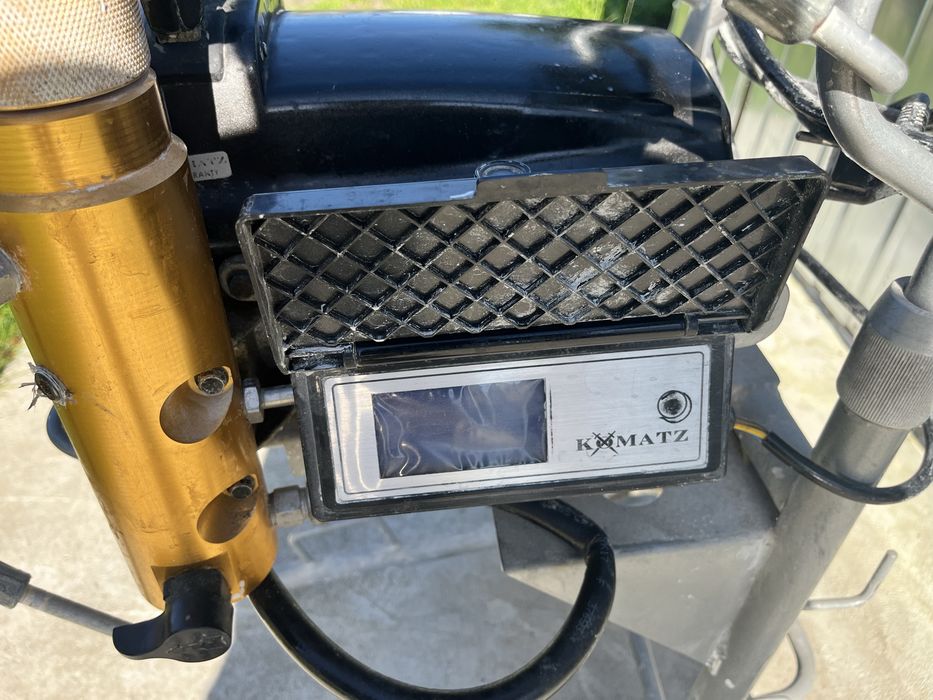 Agregat malarski Komatz GT 8000 GOLD, płyta elektroniki, silnik pompa