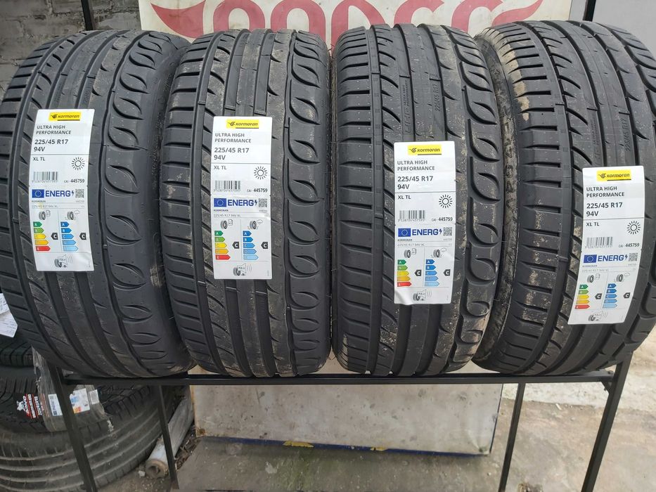 225/45R17 Kormoran UHP Cztery nowe opony letnie