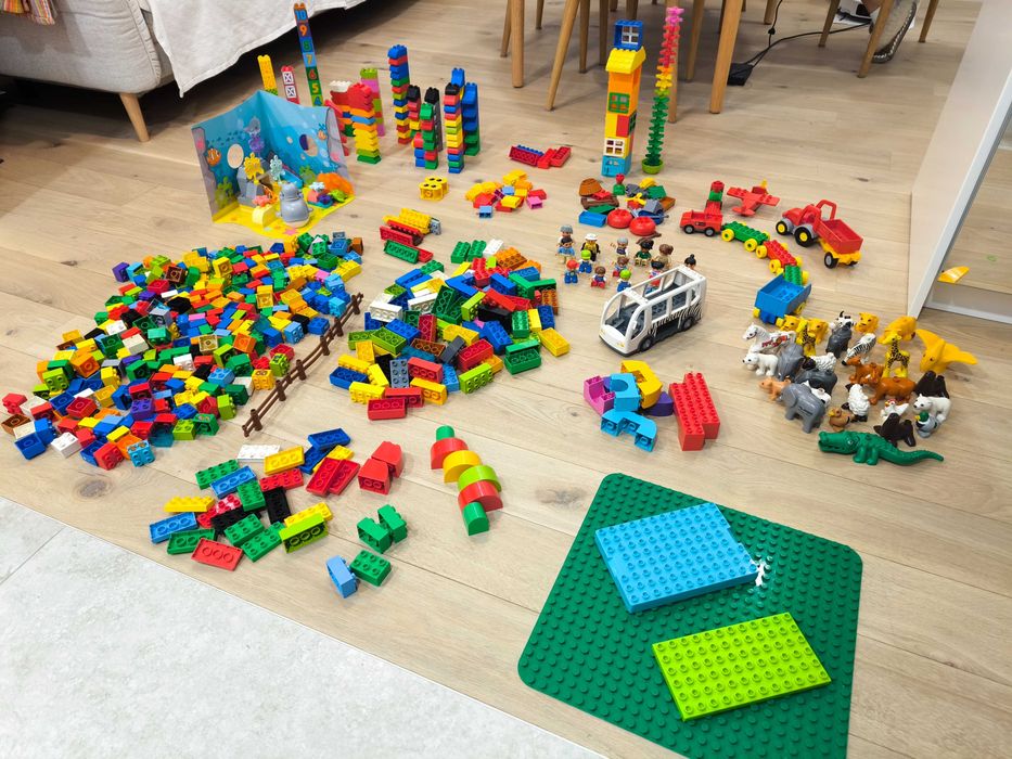 Mega zestaw klocków LEGO DUPLO!!