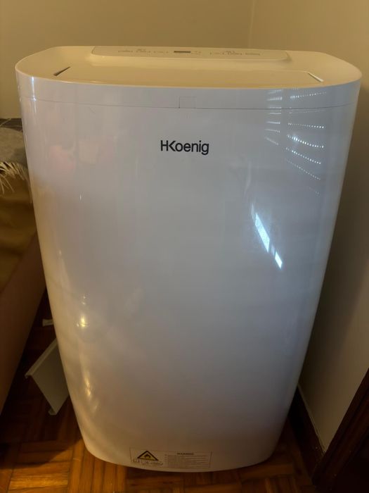 Ar Condicionado Portátil H. KOENIG KOL7812 (25 m² - 12000 BTU - Branco). MOTIVO: MUDANÇA.