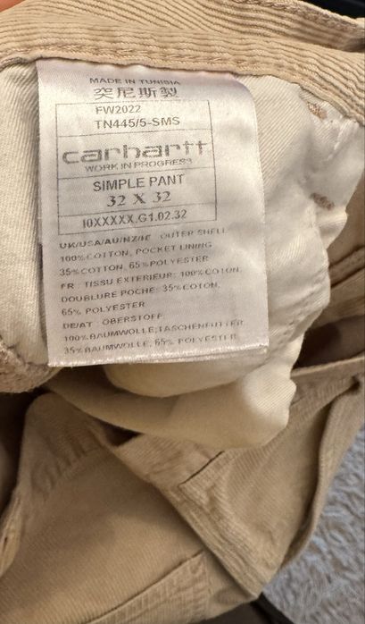 carhartt simple pant