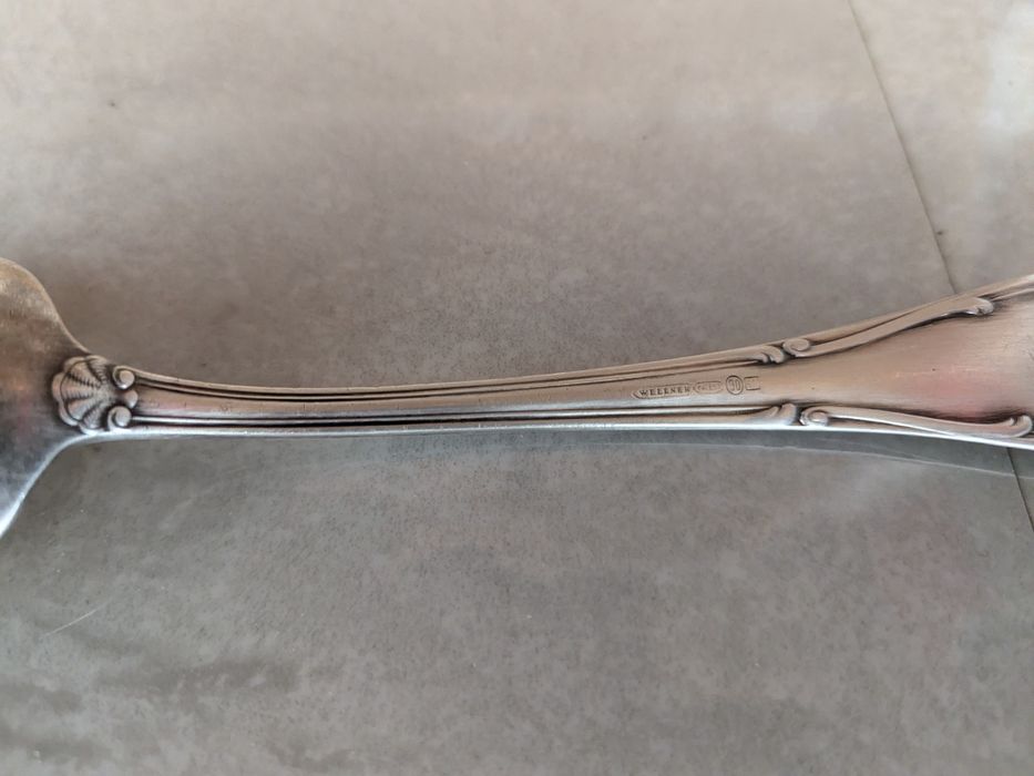 Srebrne Sztućce Stare z Próbą 800