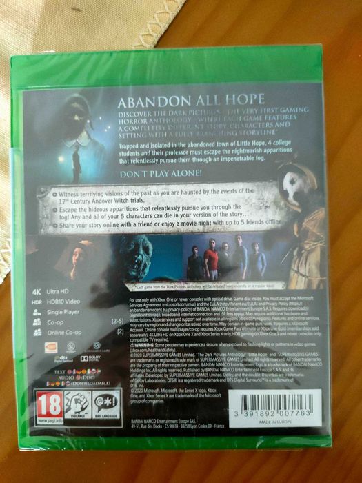 Little Hope xbox one NOVO - LACRADO