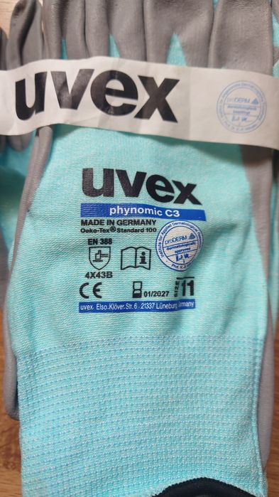 rękawice robocze uvex phynomic C3 rozmiar 11