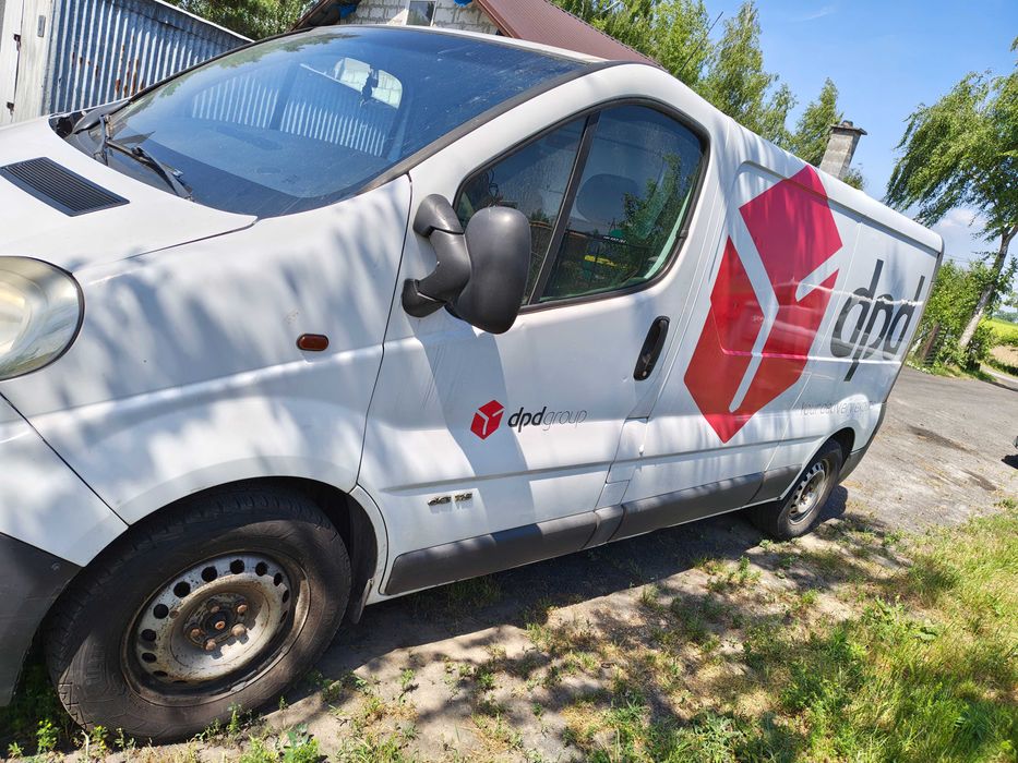 Renault Trafic II lift maska lampy zderzak blotniki