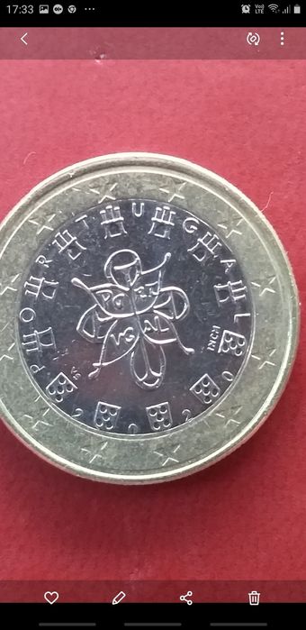 Monety 5 zł i euro  z błędami