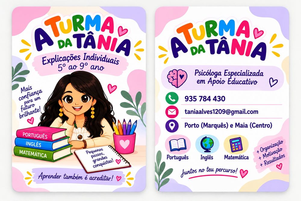 Explicações Individuais 2° e 3° Ciclos - Maia