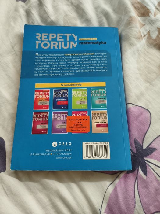 Repetytorium maturalne matematyka