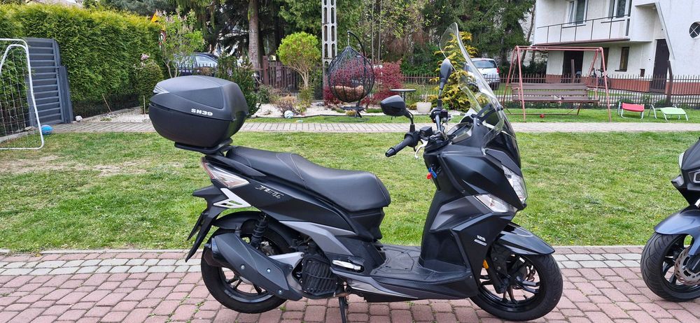 Skuter SYM JET 14 125 LC ABS joymax cruisym niski przebieg motokoc