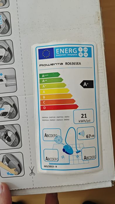 Aspirador Rowenta Silence Force Compact RO6365EA