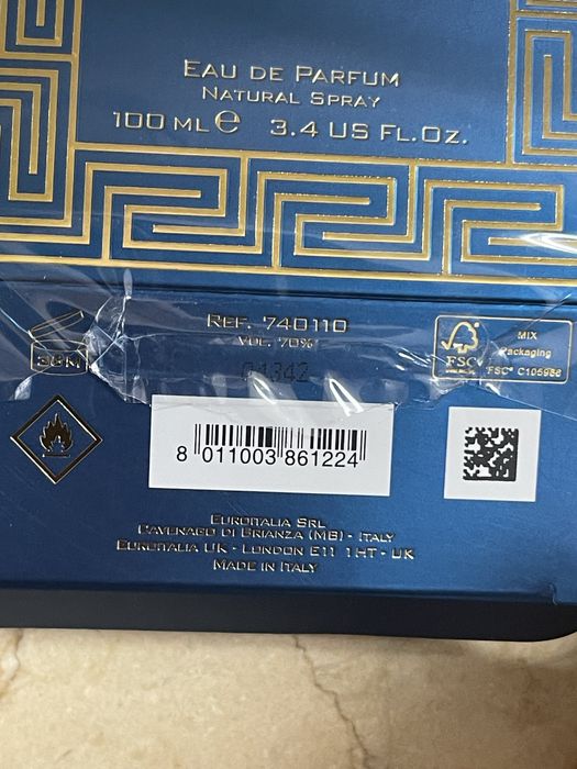 Versace Eros Eau de Toilette 100ml  Novo com talao e caixa impecavel