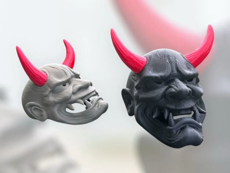 Máscara Oni Japones