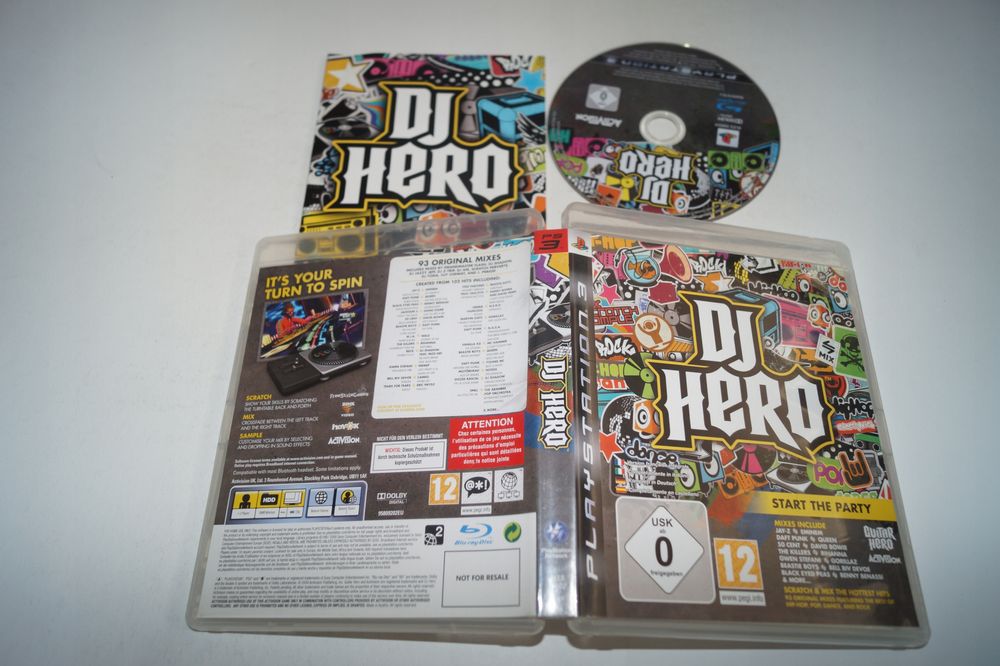 Dj Hero Ps3 Playstation 3