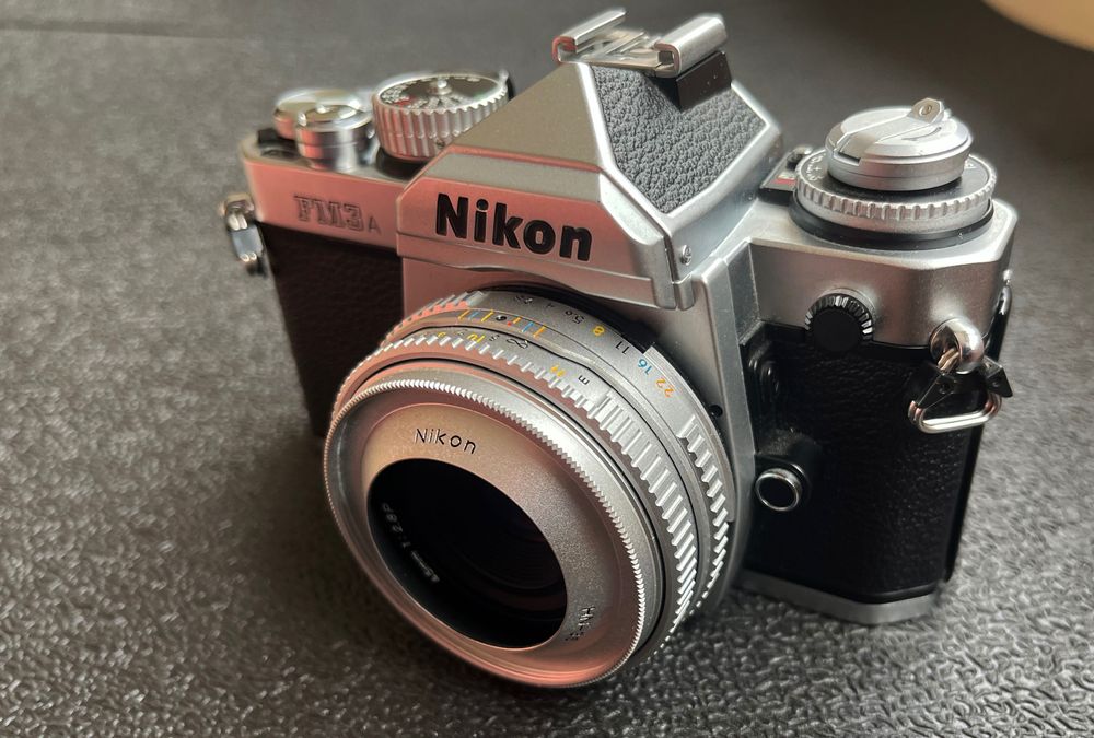 Nikon FM3A + Nikkor 45mm f/2.8P AI-P – Estado MINT