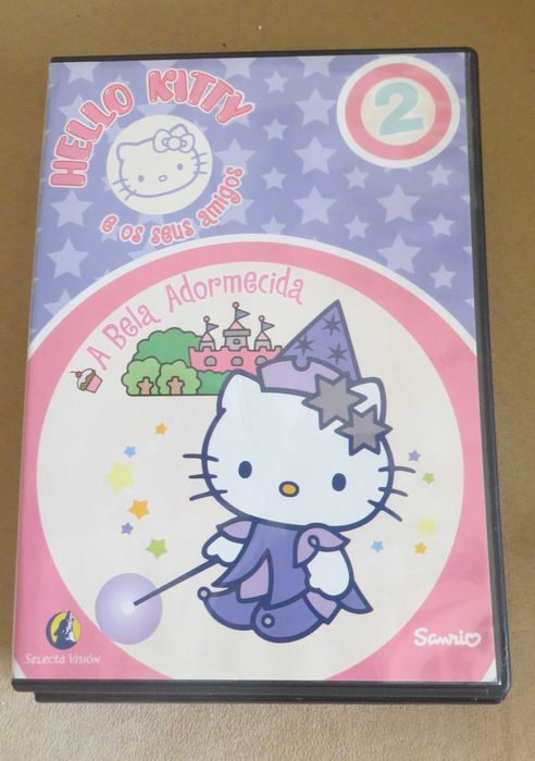 DVD  Filme Hello KItty e os eus Amigos - A Bela Adormecida