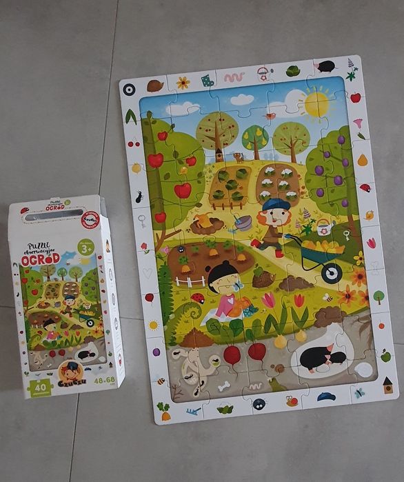 Czuczu puzzle obserwacyjne Ogród 3+