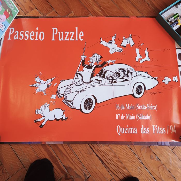 Cartaz Queima das Fitas