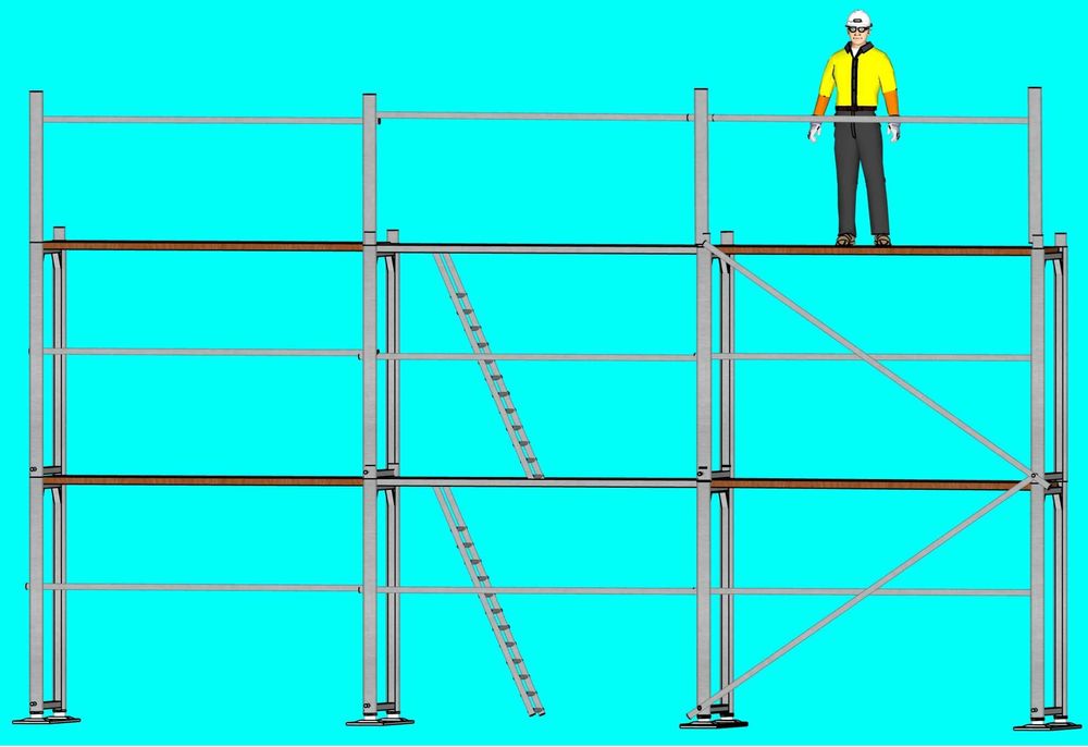 Rusztowanie elewacyjne