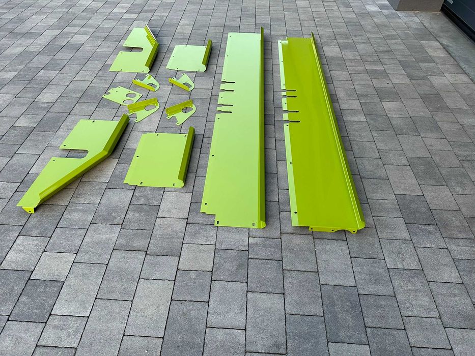 Blacha przeciw odpryskiwaniu ziarna Heder Claas Vario Cerio 620 Trion