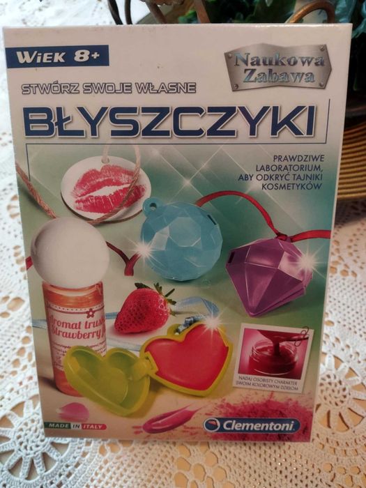 Clementoni zabawka naukowa STWÓRZ SWOJE BŁYSZCZYKI