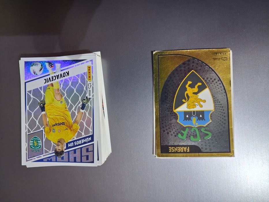 Varios cromos de colecoes