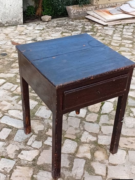 Mesa de apoio rústica