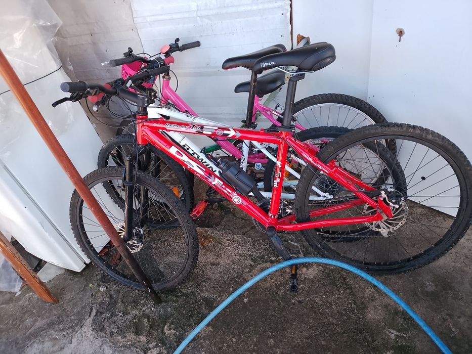 Vendo três bicicletas