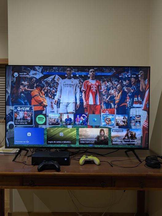 TV miniled LG QNED evo AI 92A6A  55 polegadas em excelente estado c/garantia