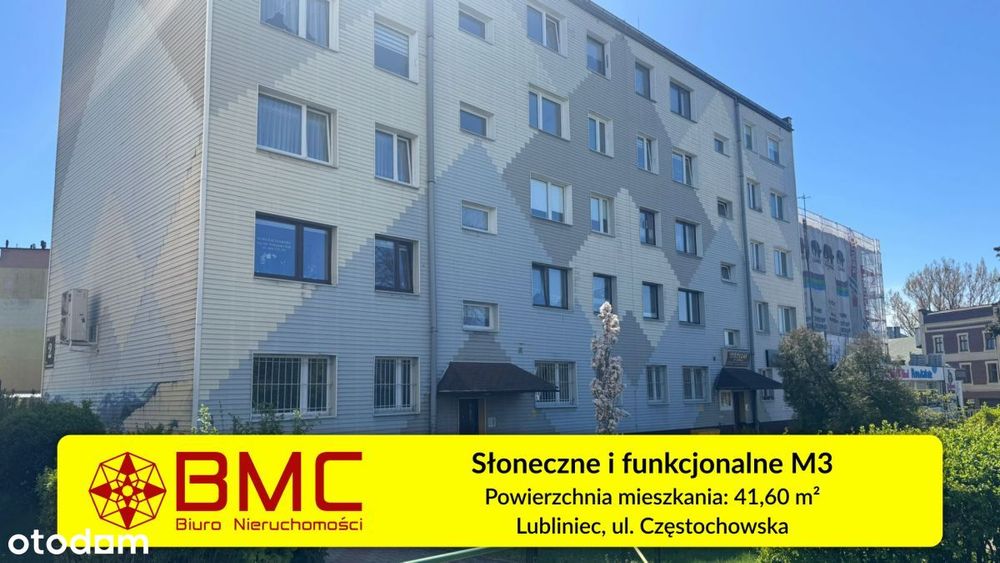 Słoneczne 2 pokojowe mieszkanie w centrum