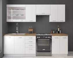 Meble kuchenne WHITE MAT zestaw mebli modułowych