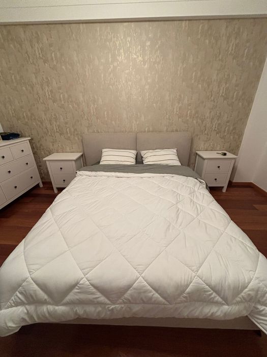 Despachar: Cama casal Nova c cabeceira e colchão