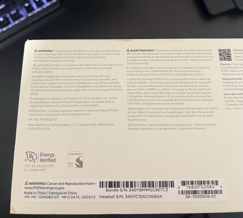 Meta Quest 3s (128gb)