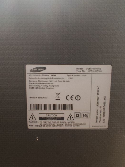 Smart TV Samsung Curva 55"