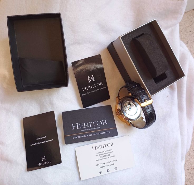 Relógio Masculino Heritor Automático