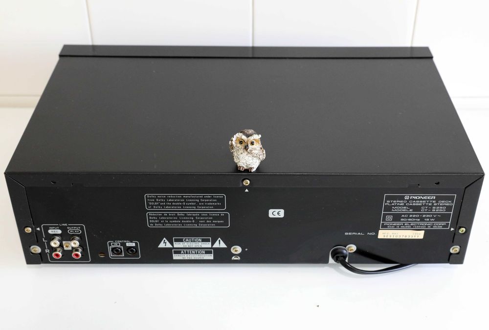 Pioneer CT-S250 Tape Deck Cassetes