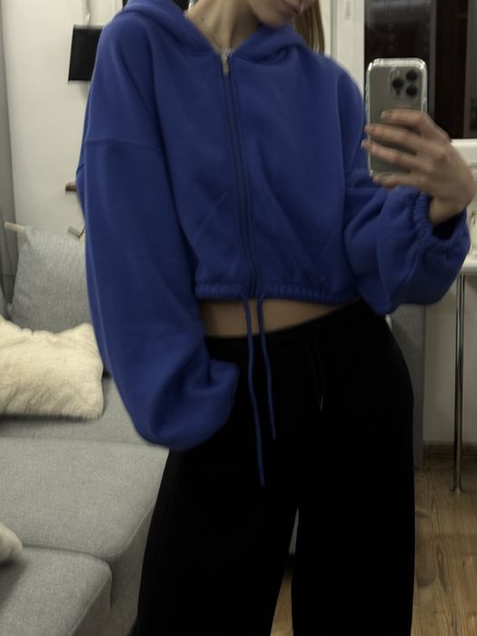 Baggy bluza rozpinana