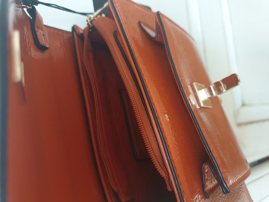 Torebka Ochnik z eko skóry Nowa z metką