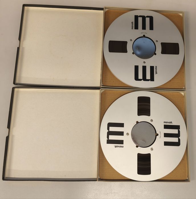 Р-в ! Катушка Maxell 26,5 см UD-XL 35-180B ! Алюміній з плівкою ! Япон