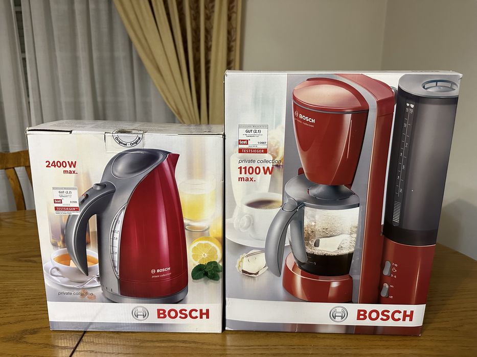 Cafefeira e Jarro Eletrico Bosch Novos