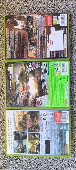 Colin McRae dirt 2/Ghost recon advanced warfare 2/Nba 2k12 Xbox 360