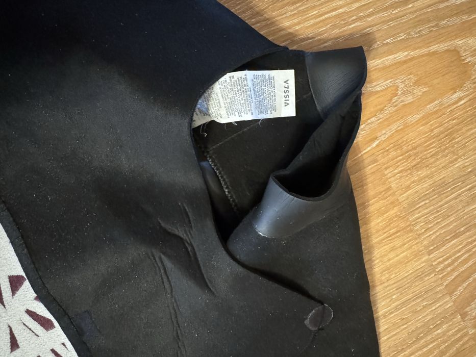 Fato Surf / Wetsuit Vissla 7 Seas 4/3 chest zip LS preto