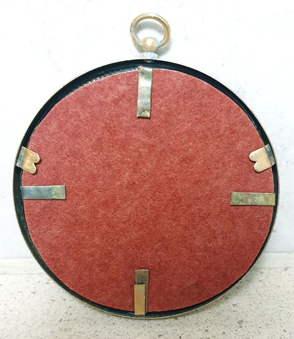 Pequena invulgar antiga pintura miniatura-retrato de uma Senhora nobre