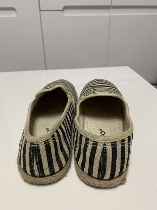 Espadryle w paski