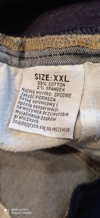 Spodnie ciążowe 2 pary XXL