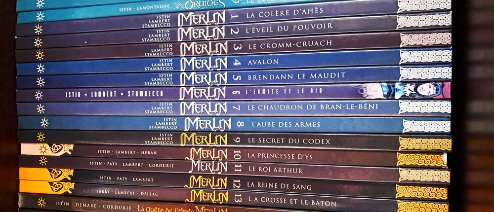 BD – Istin/Lambert, Demare, Goux & Vukić – Universo Merlin (francês)