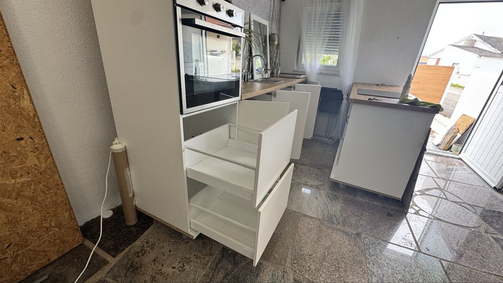 Cozinha IKEA multiuso casa/producao de vídeo/fotografia (4 bancadas)